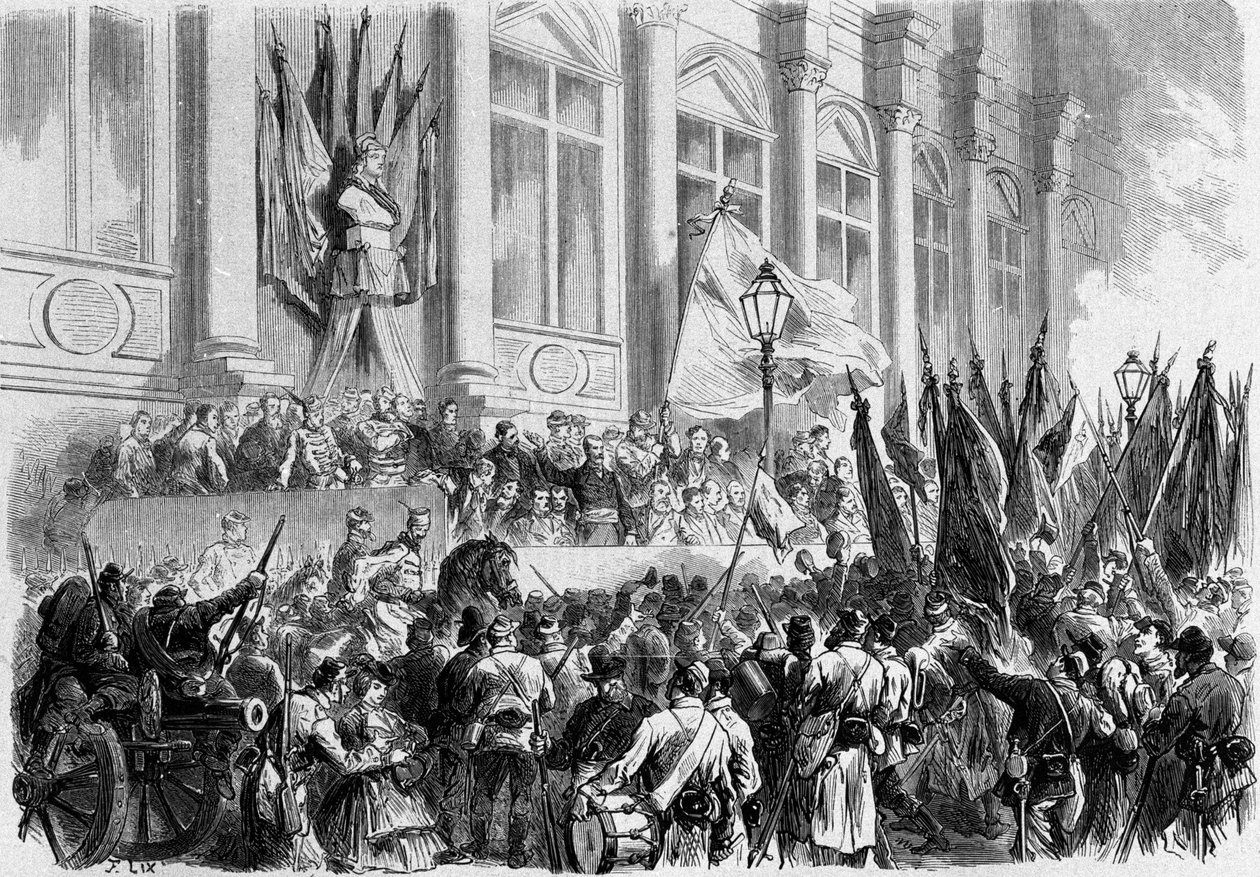Paris, La Commune: Place de l