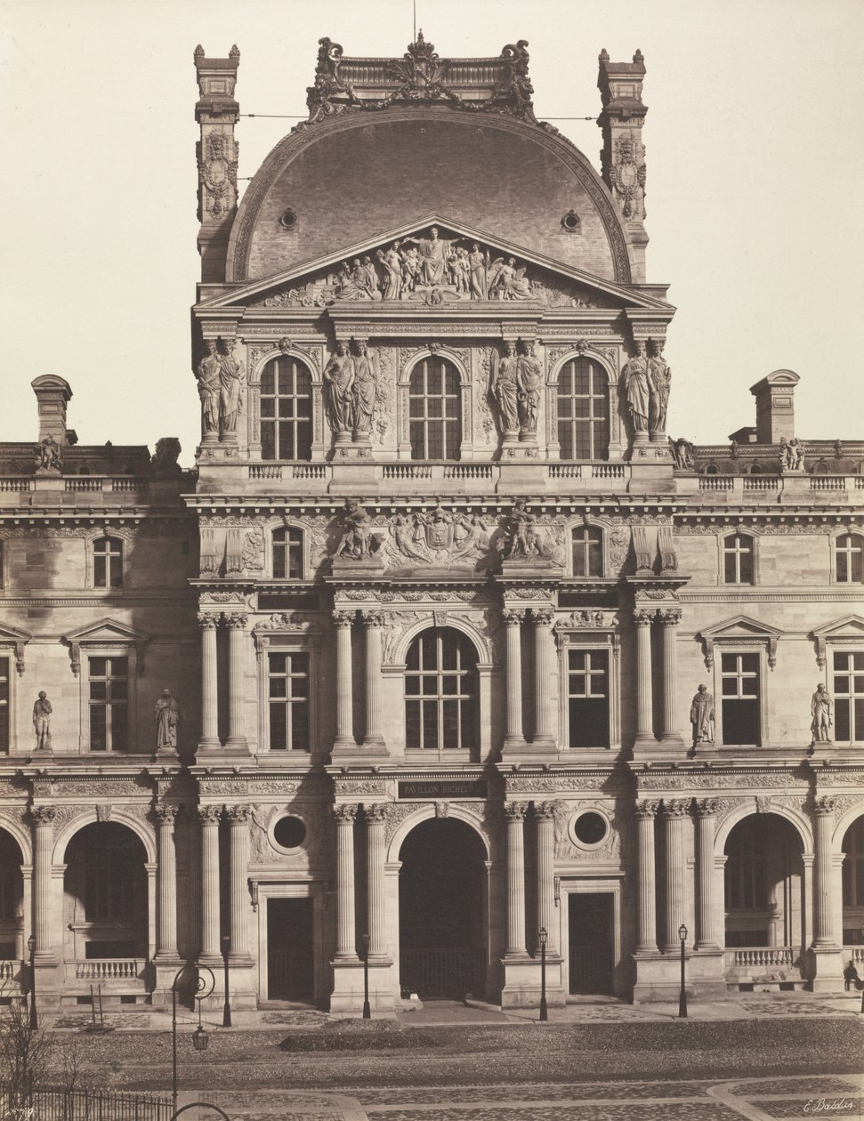 Pavilion Richelieu, Louvre, Paris by Unknown artist