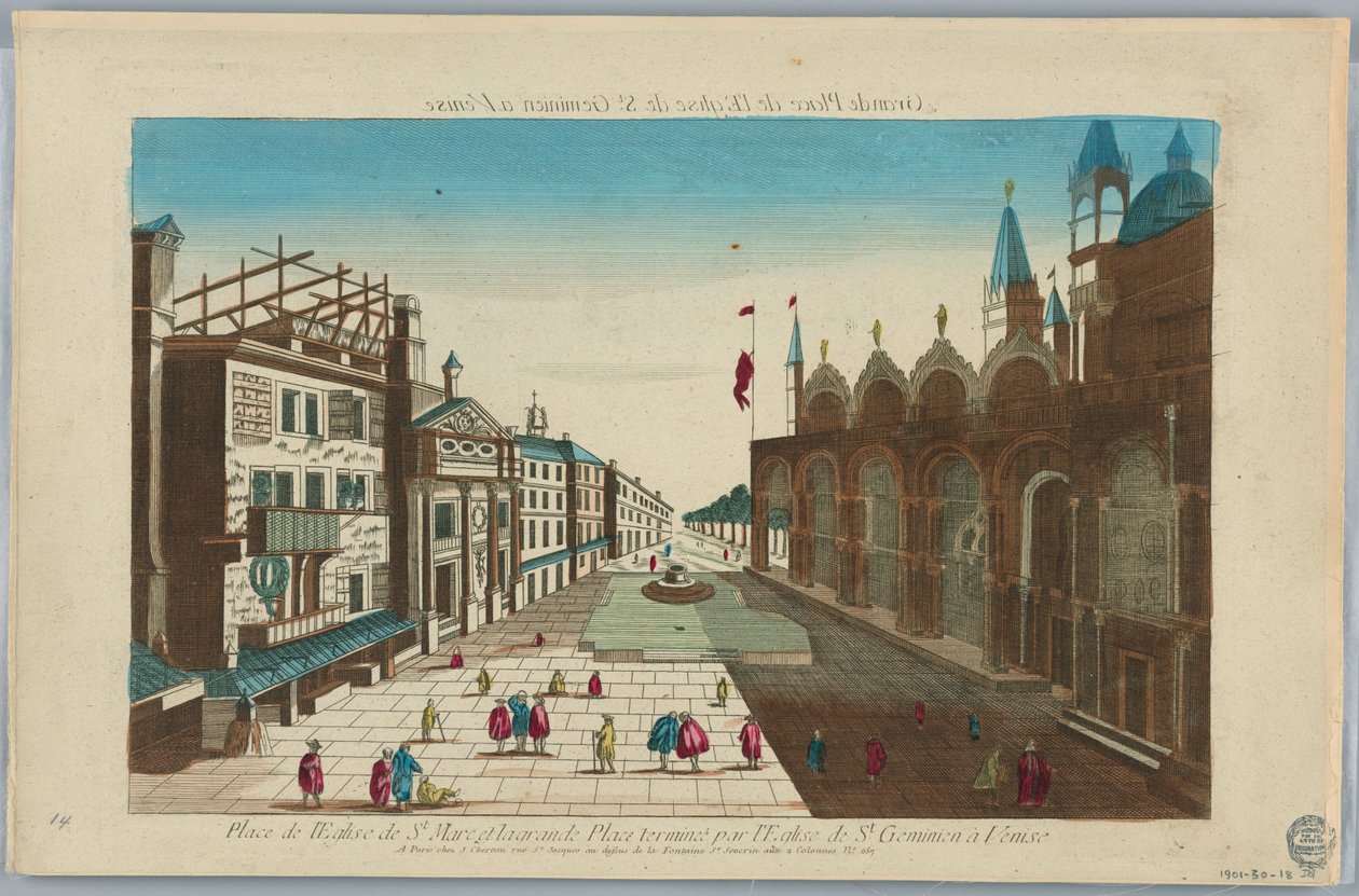Peep-show, St. Mark Kilisesi Meydanı ve Venedik