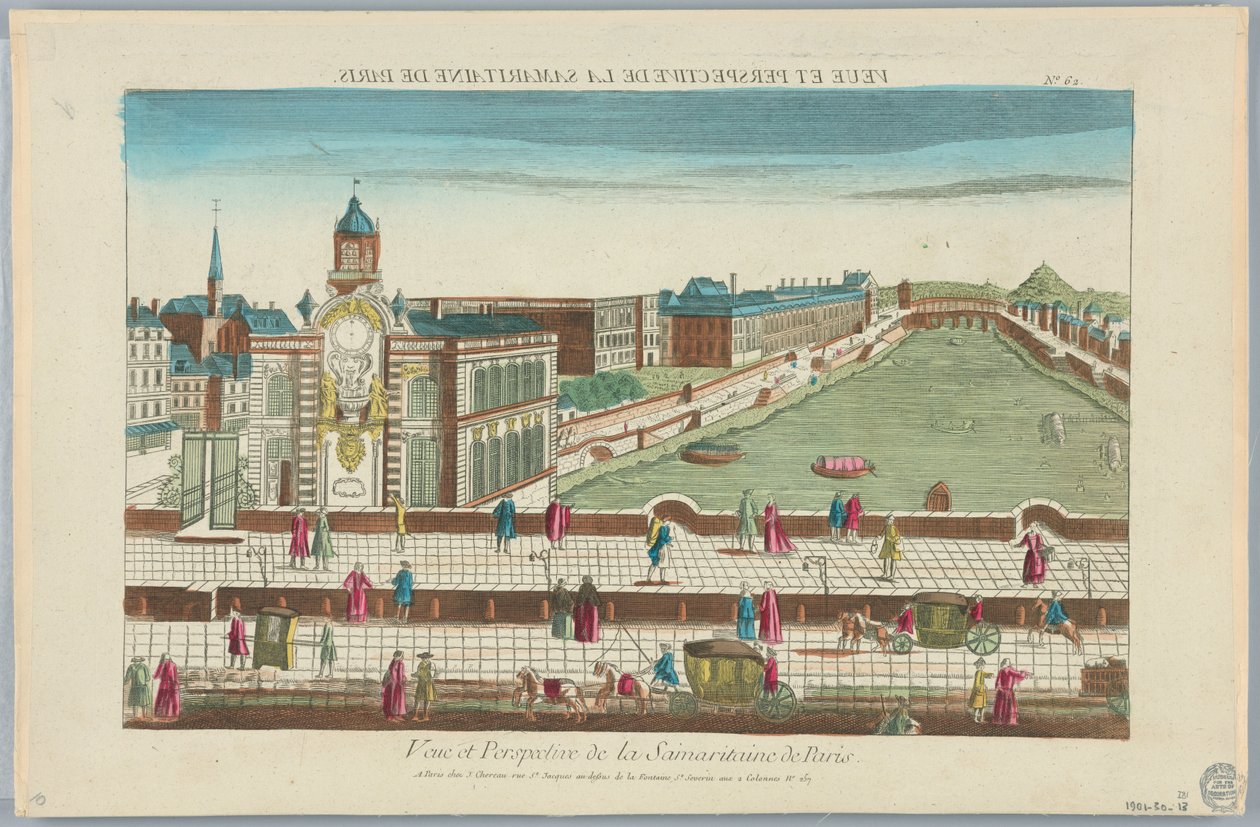 Paris Samaritanine Peep-show, Görünüm ve Perspektif, No. 62 by Unknown artist
