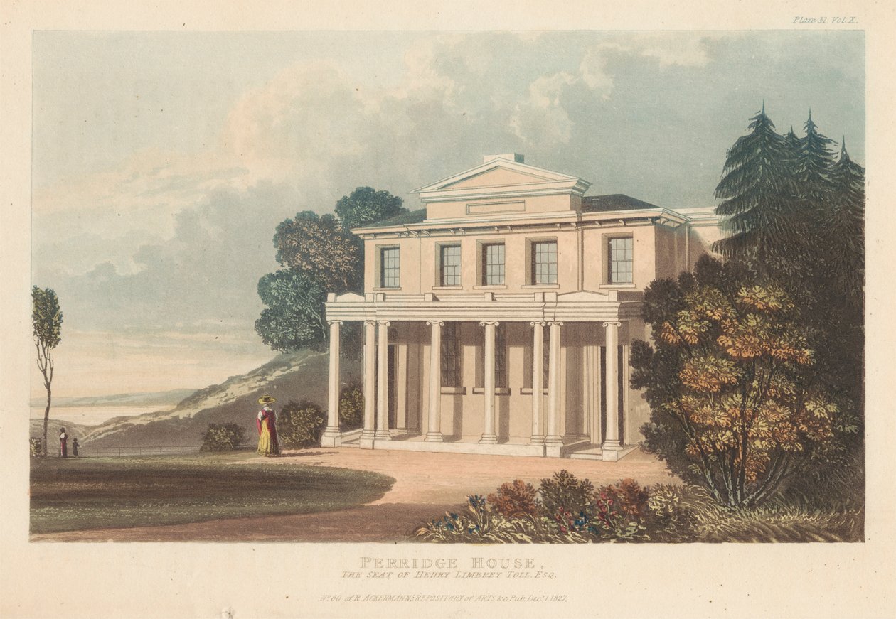 Perridge House: Henry Limbrey Toll'un Koltuğu, Esq. by Unknown artist