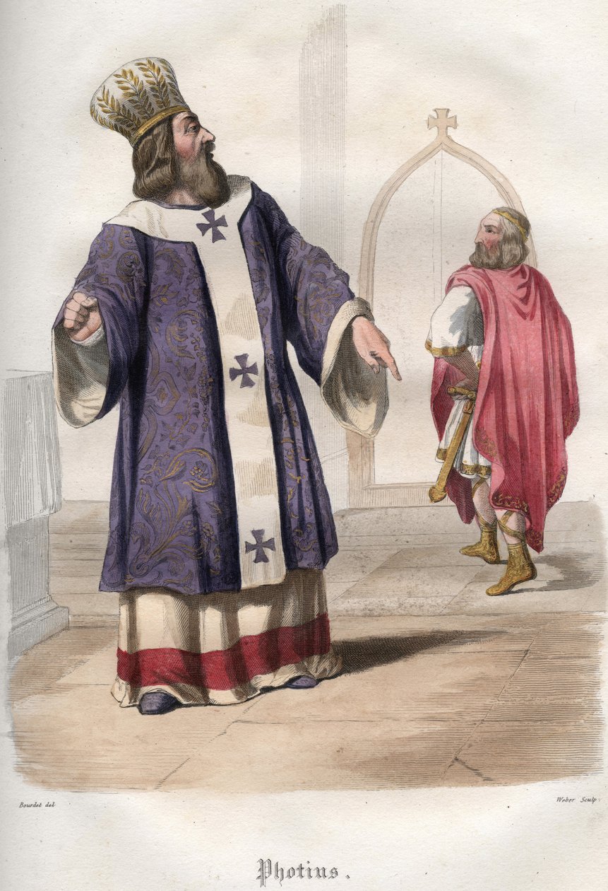 Photios I (Photius, Fotios) (810-893) Konstantinopolis Patriği, Bizans İmparatoru Makedon I. Basil