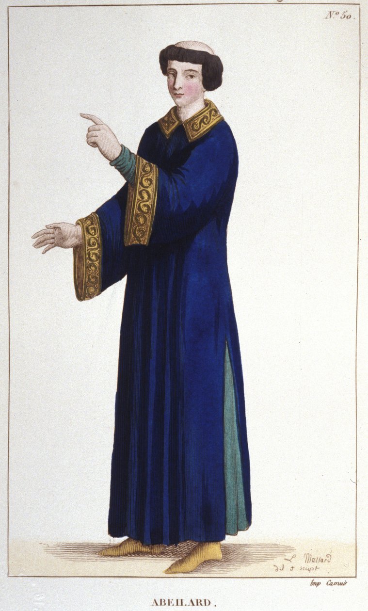 Pierre Abailard (veya Abélard by Unknown artist