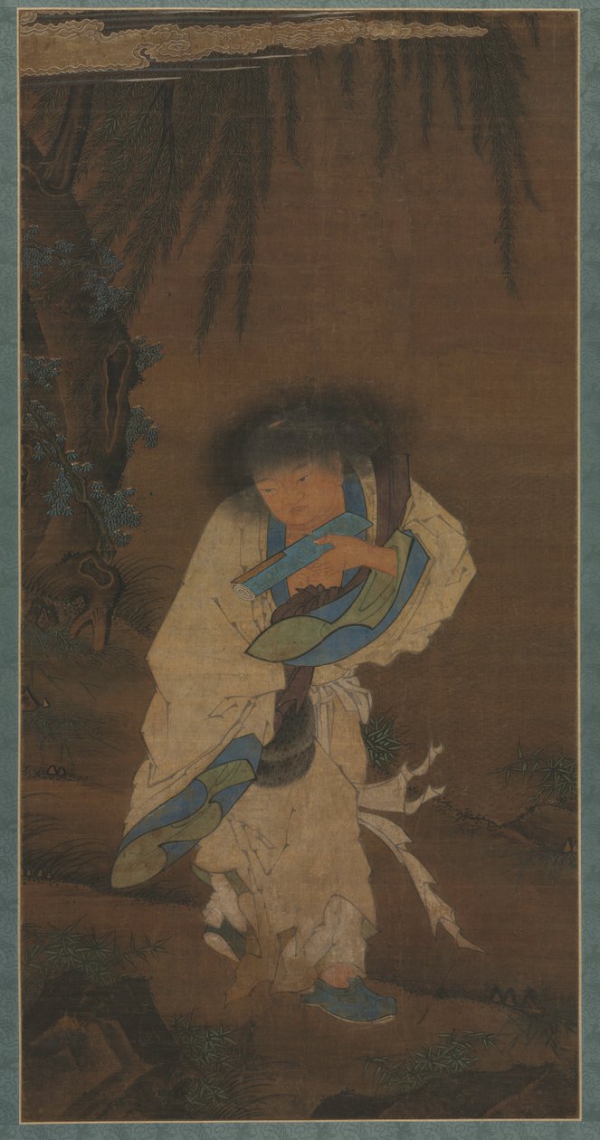 Şair ve Münzevi Hanshan by Unknown artist