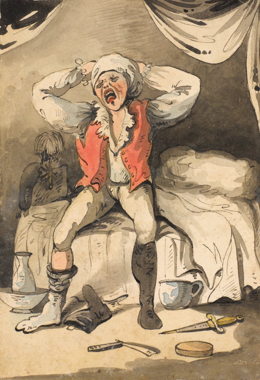 Hayat mı? Bu erken yürüyüşlere dayanamıyor musunuz? Derhal Şeref yatağında ölsen daha iyi olur mu?, 1796 by Unknown