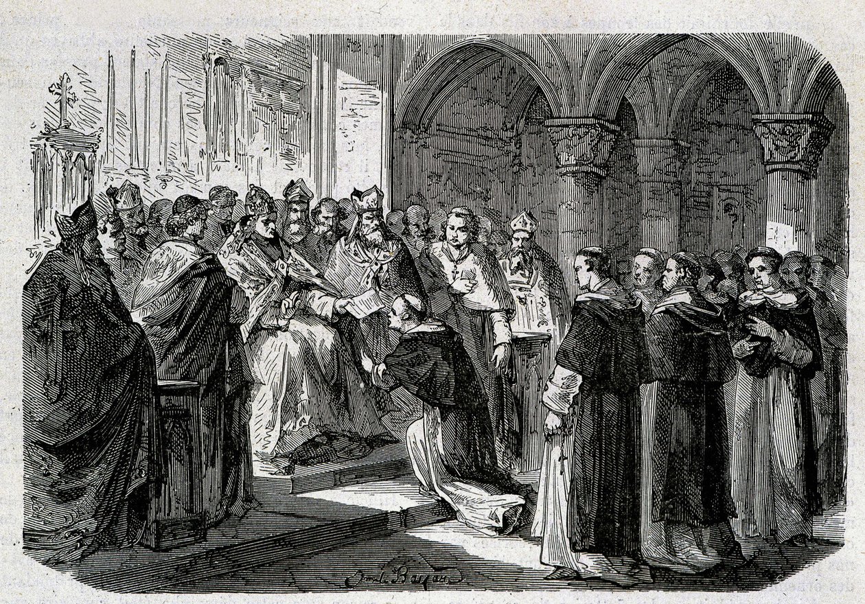 Papa Adrien II (792-872) mirasçılarından birine Lord Normand
