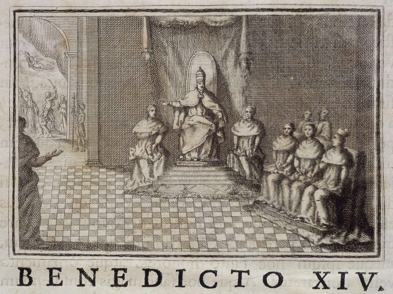 Papa Benedict XIV (1740-1758), Thomas-Mary Mamachi