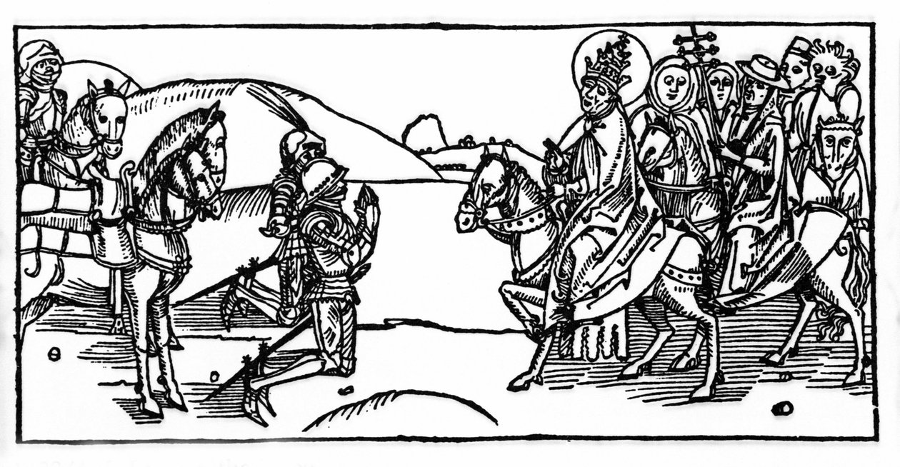 Papa Leo I, Attila ile tanışır ve onu durdurur - Voragine