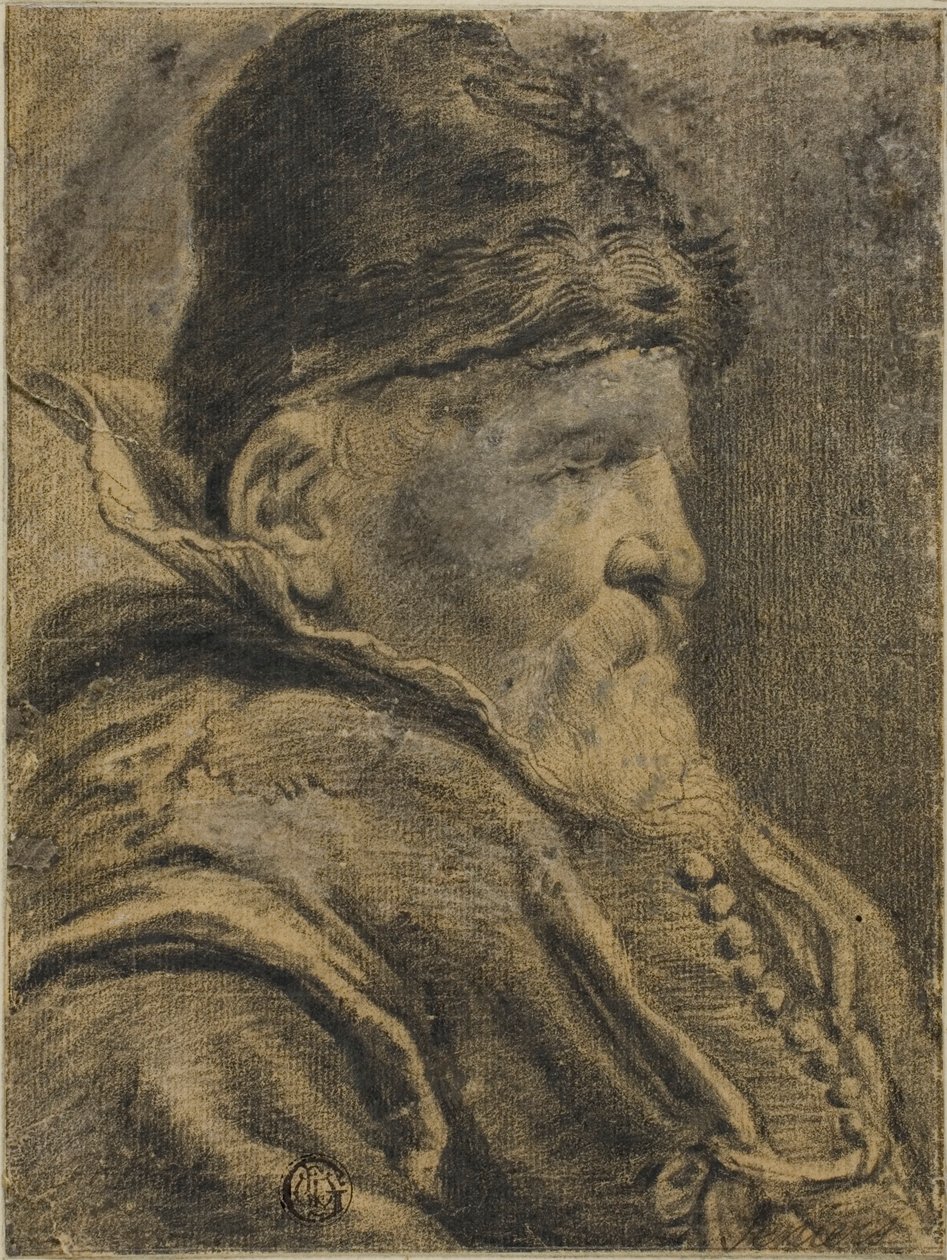 Yaşlı Bir Adamın Portre Büstü by Unknown artist