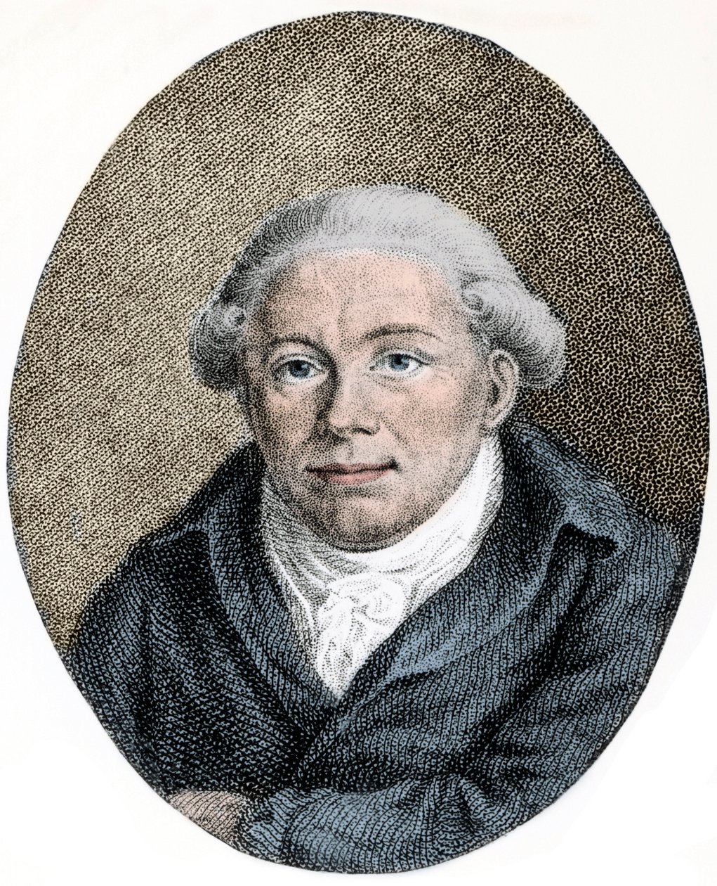 Portre Georg Christoph Lichtenberg (1742-1799) Alman bilim adamı, hicivci ve Anglophile - gravür - by Unknown artist