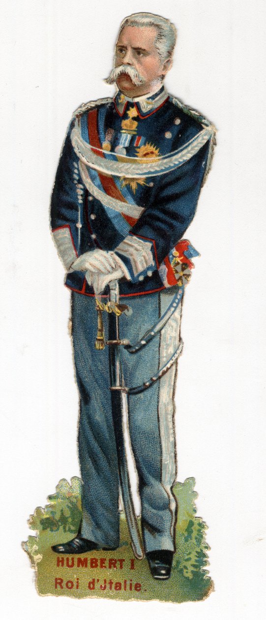 Portre Humbert I (Umberto I by Unknown artist