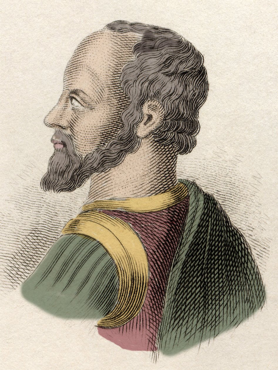Anne de Montmorency, Montmorency Dükü (1492-1567), Fransız askeri, devlet adamı ve diplomatın portresi. 19. yüzyılın gravürü. by Unknown artist
