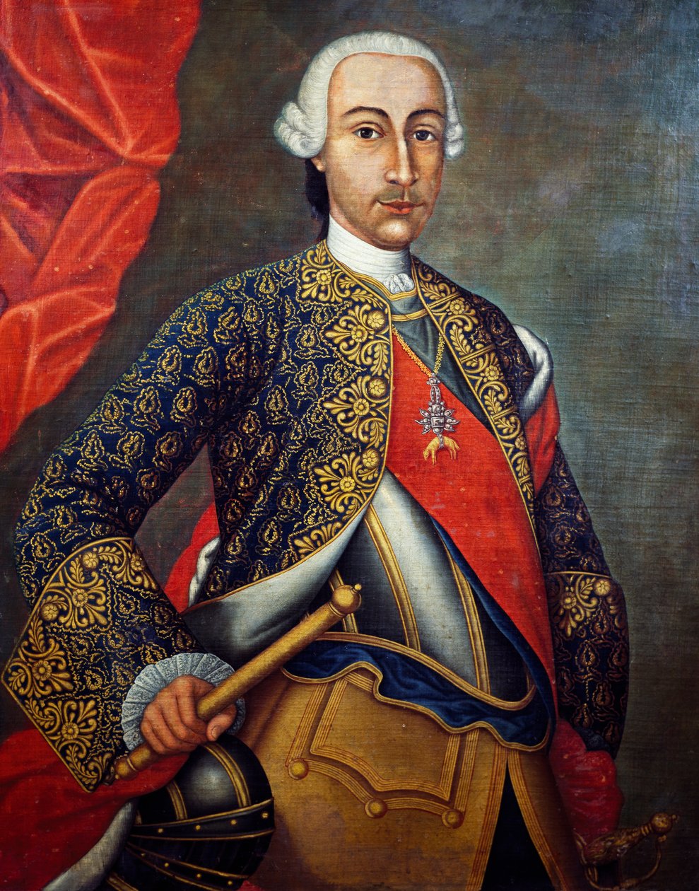 Charles III Bourbon'un Portresi (Madrid by Unknown artist