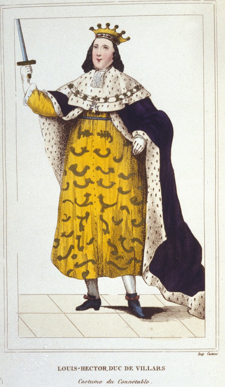 Claude, Louis, Hector, Villars Dükü, Fransa
