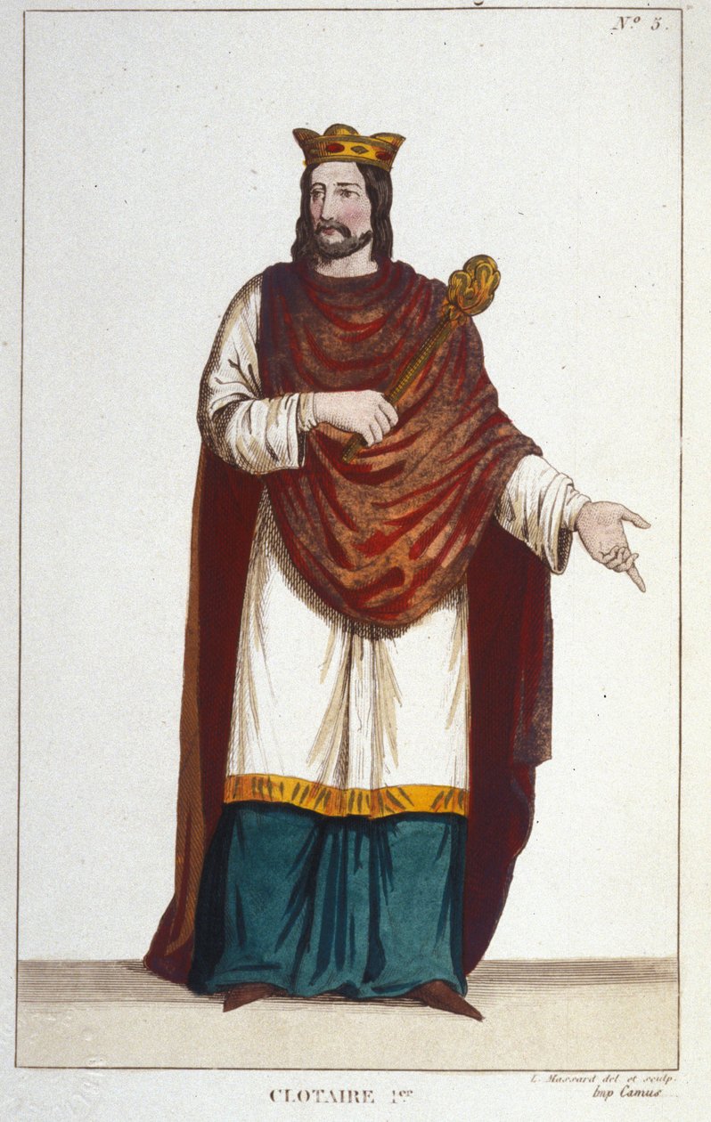 Clotaire (Clothaire) I (497 - 561), Neustria Kralı ve Frank Kralı