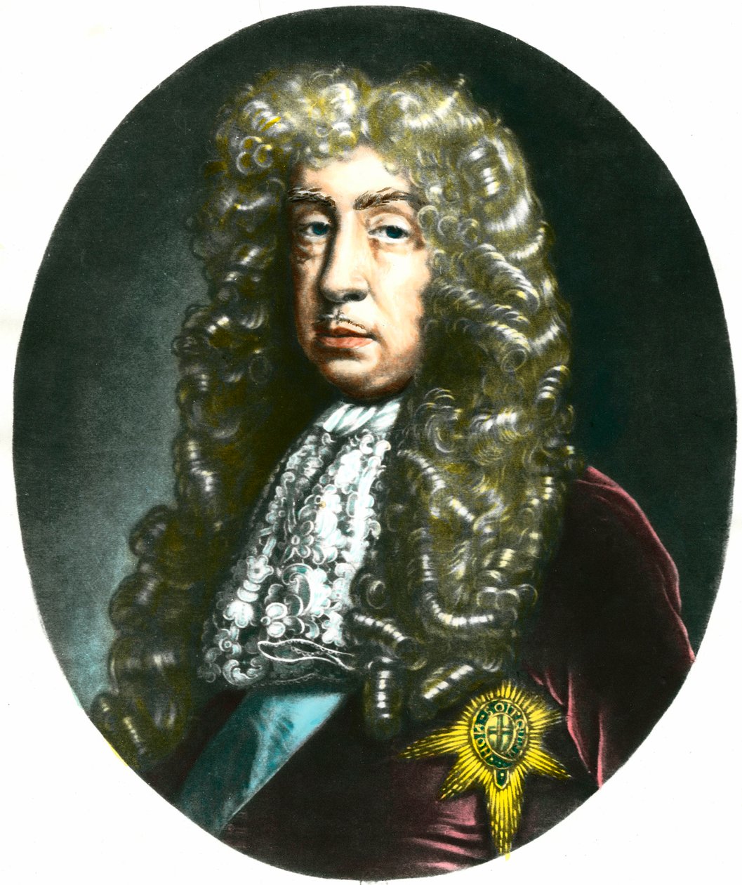 Duke ve Kont John de Lauderdale (1616-1682), İskoç politikacı portresi. 19. yüzyıl gravürü, Özel koleksiyon by Unknown artist