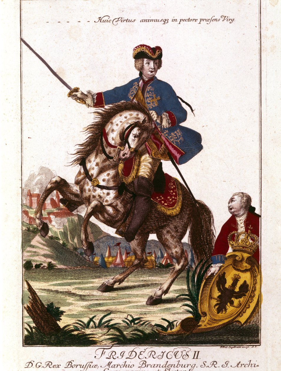 Büyük Frederick olarak bilinen Prusyalı II. Frederick