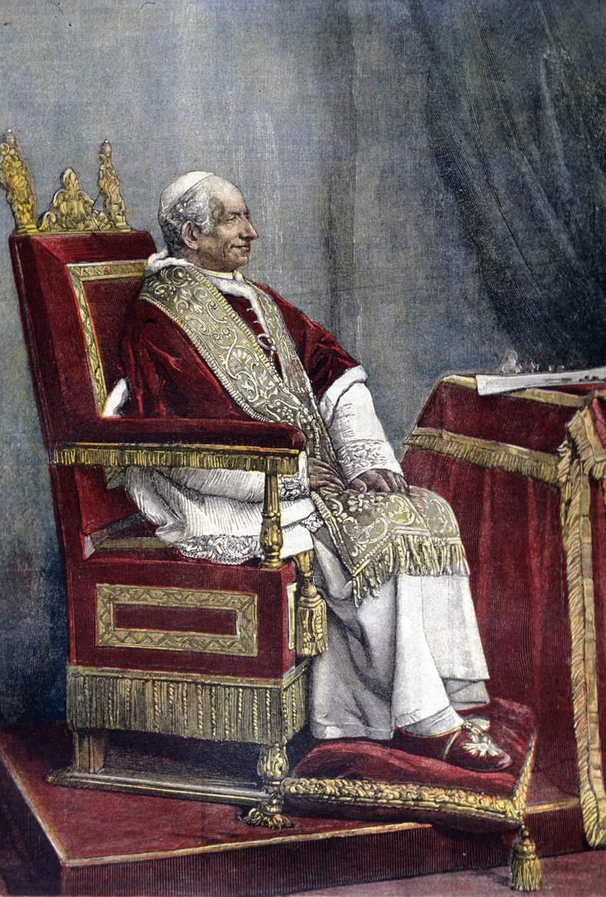 Gioacchino PECCI'nin Portresi, Leo XIII (1810 - 1903), 254. Papa (1878 - 1903) by Unknown artist