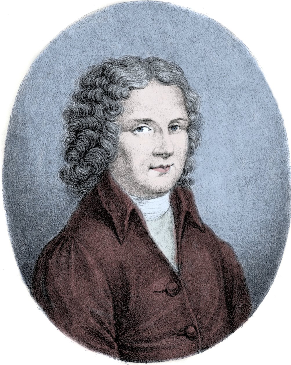 Giuseppe Domenico Scarlatti (1685-1757), İtalyan besteci ve klavsen portresi. by Unknown artist