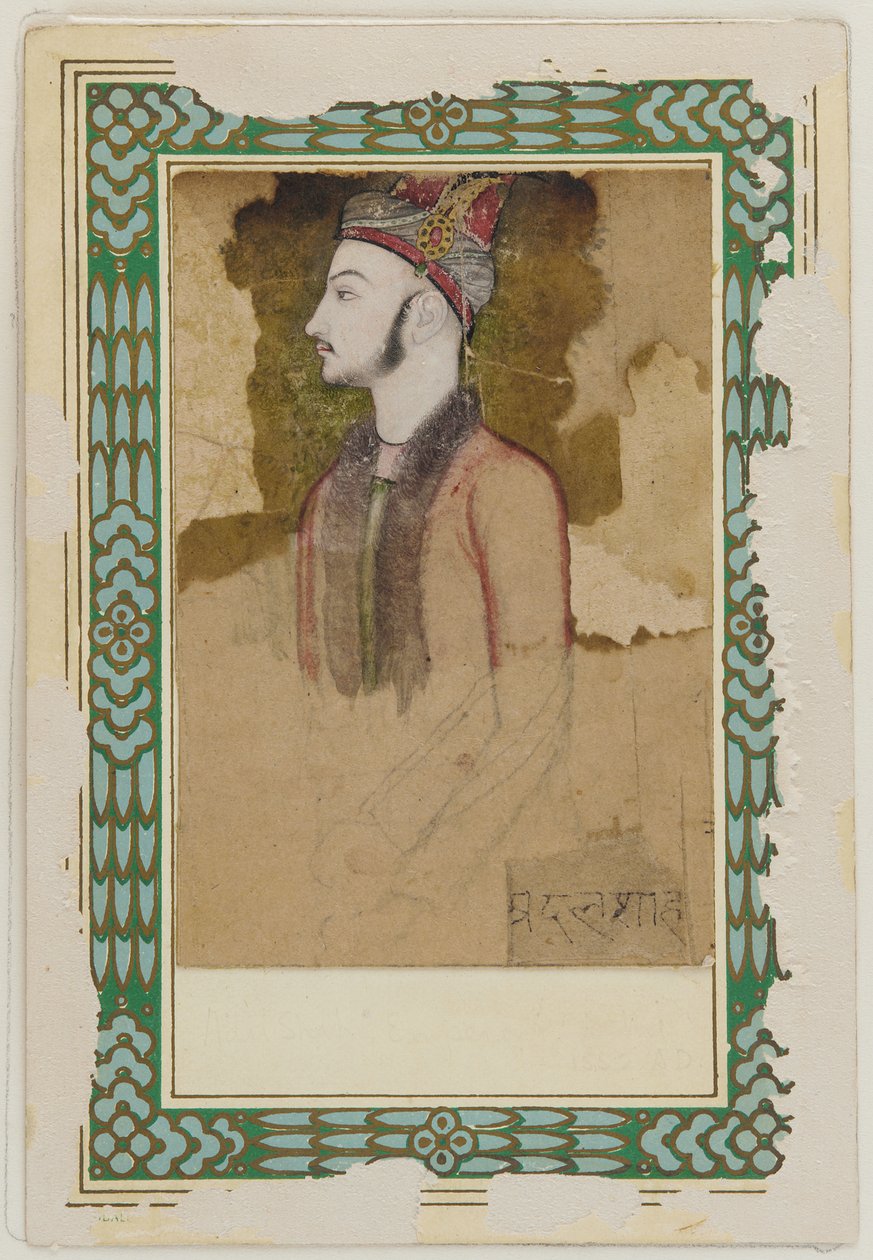 Bijapur'lu II. İbrahim Adil Şah'ın portresi (d.1626) (?) by Unknown artist