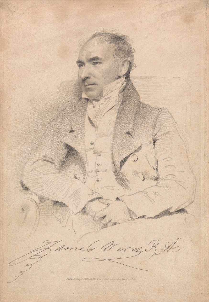 James Ward'ın Portresi, RA by Unknown artist