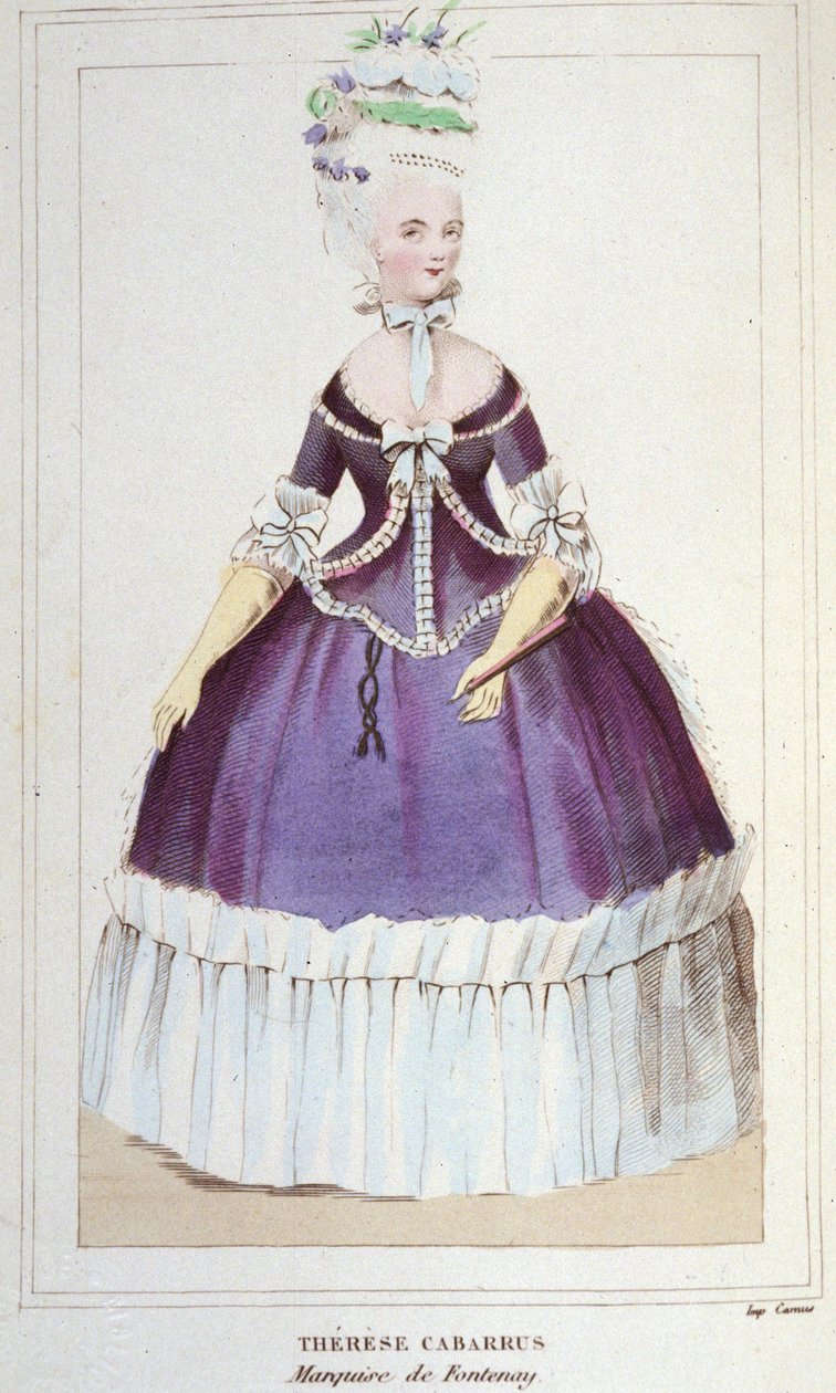 Madam Tallien (Talien) (1773-1835), Marquise de Fontenay olarak bilinen Mademoiselle de Fontenay veya Teresa (Theresa veya Terezia) Cabarrus