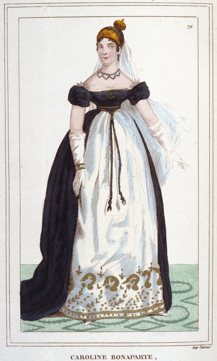 Caroline Bonaparte (1782-1839), Napoli Kraliçesi Prenses Murat olarak bilinen Marie-Annonciade