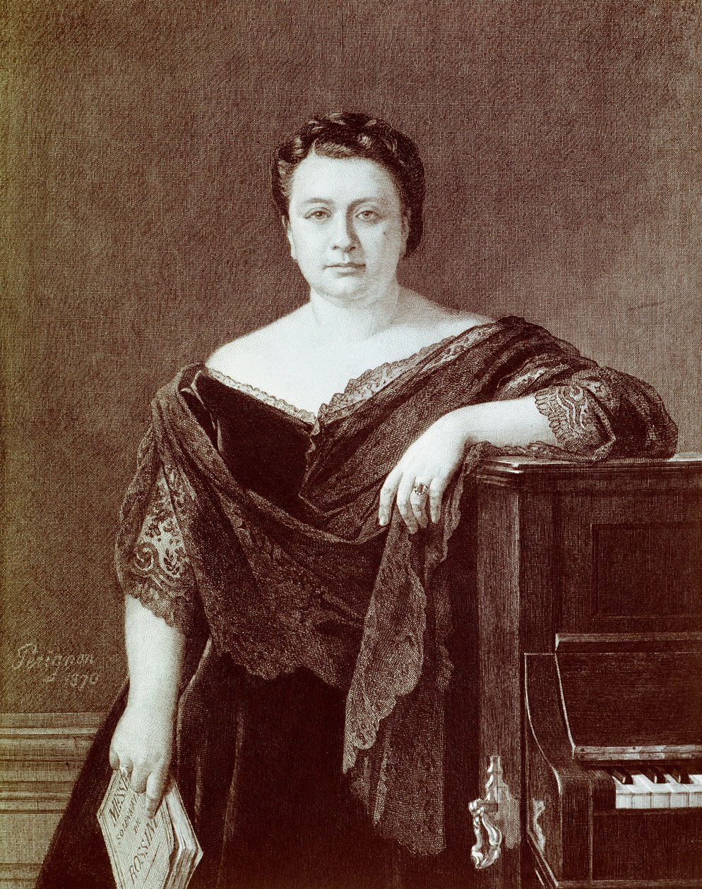 İtalyan kontralto şarkıcısı Marietta Alboni