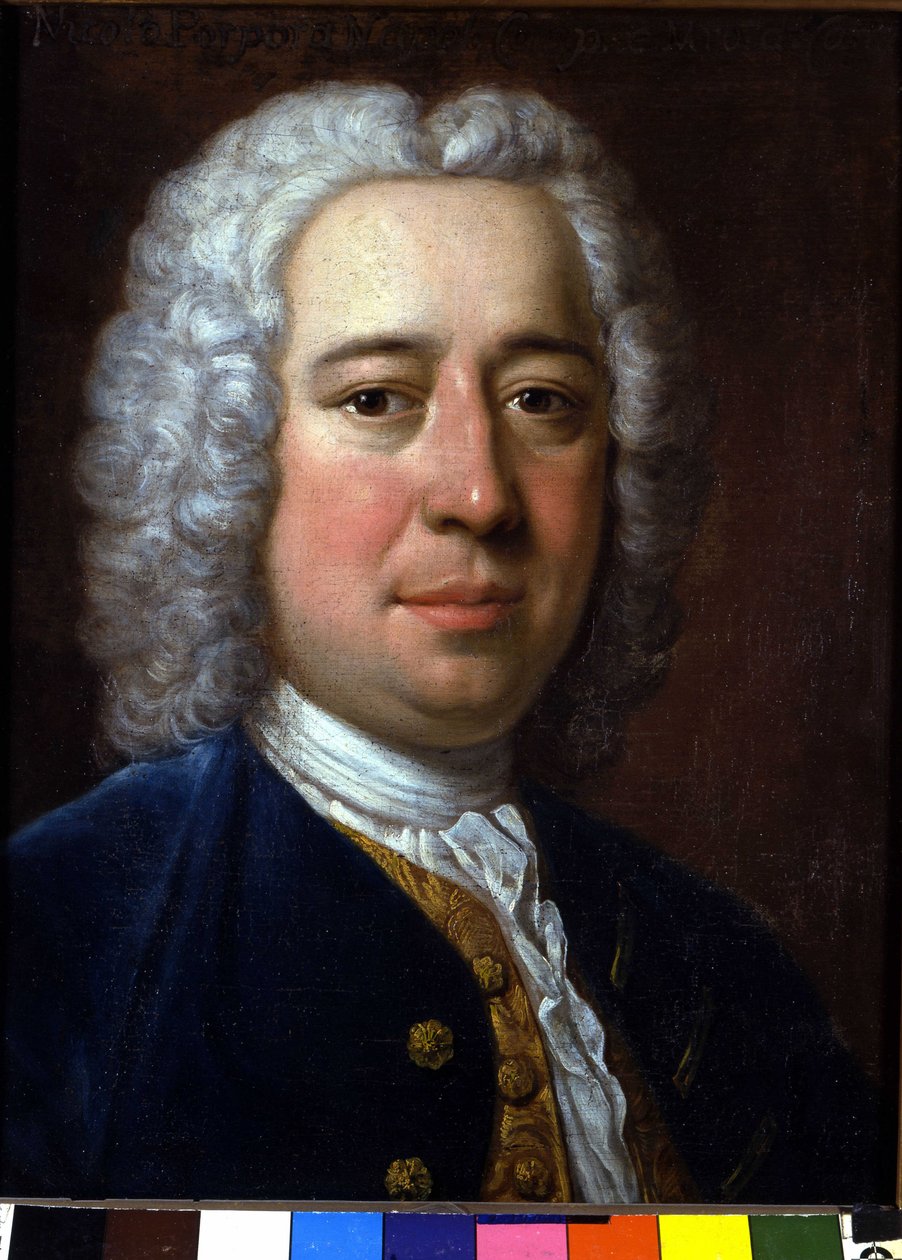 Nicola Antonio Porpora, İtalyan besteci (1686-1768) portresi. Anonim resim. Bologna, Müzik Konservatuarı. by Unknown artist