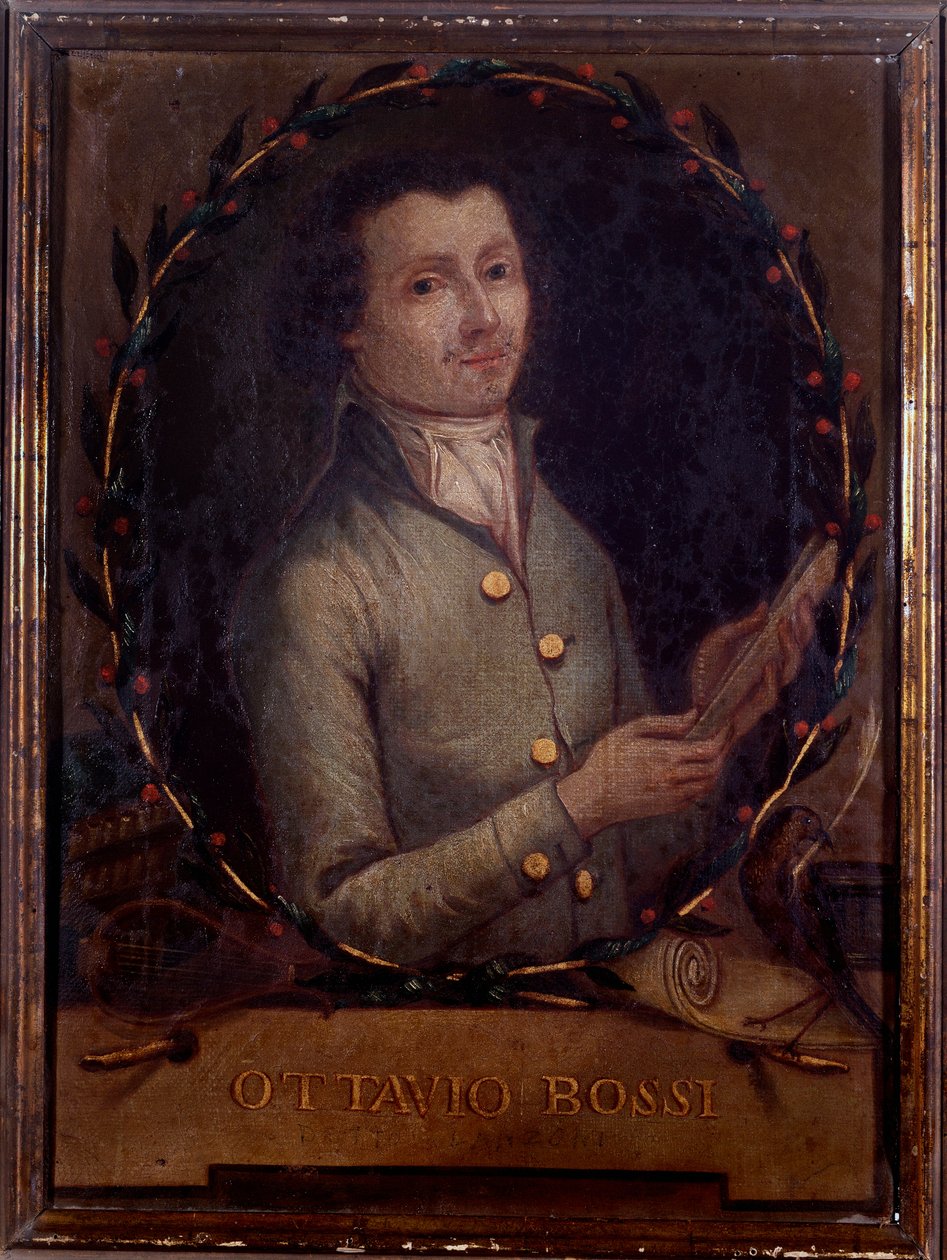 İtalyan besteci Ottavio Bossi'nin portresi (resim by Unknown artist