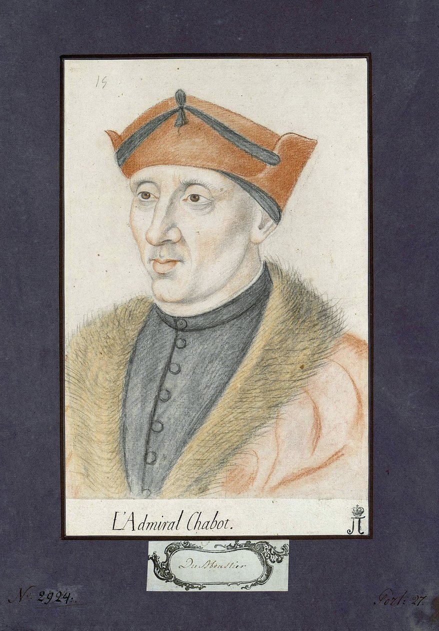 Anonim, Fransa amirali Philippe de Chabot