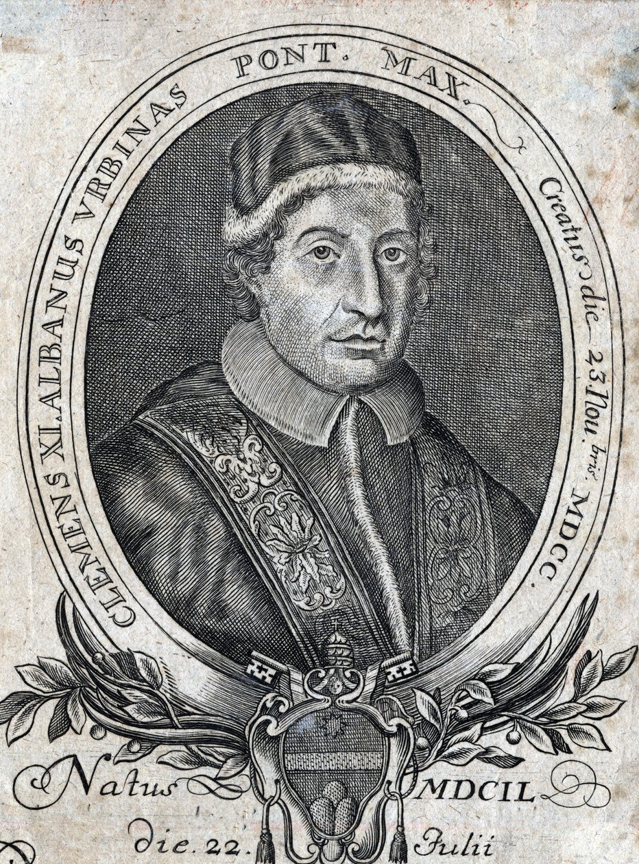 Papa Clement XI (Gianfrancesco Albani) (1649 - 1721), 241. Papa