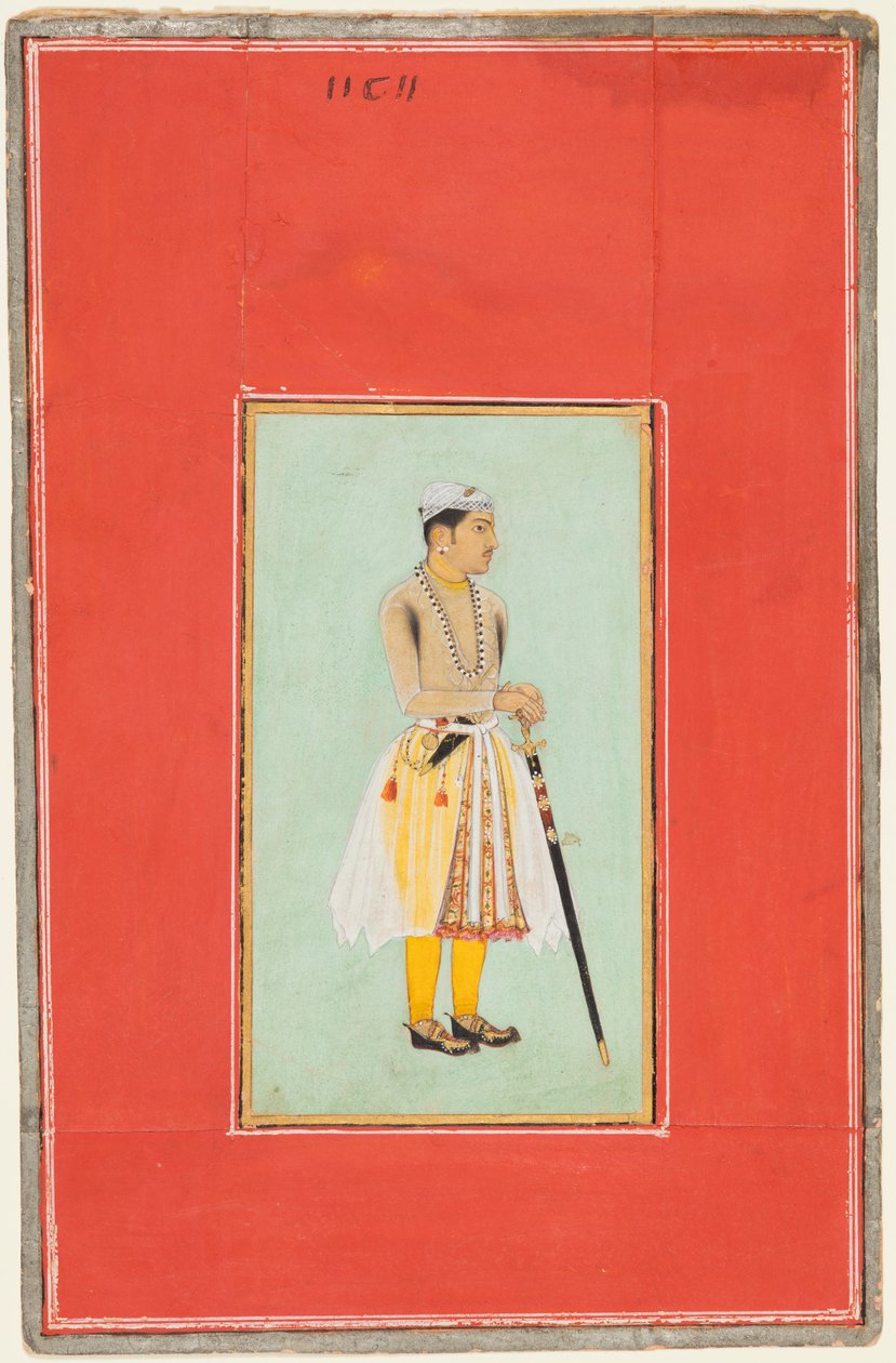Bikaner Prensi Sur Singh Rathor'un Portresi (1594-1631) by Unknown artist