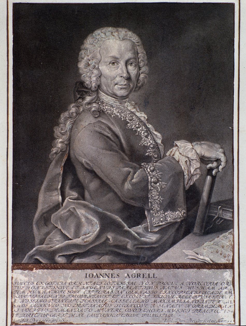 İsveçli besteci ve kemancı Johan Joachim Agrell