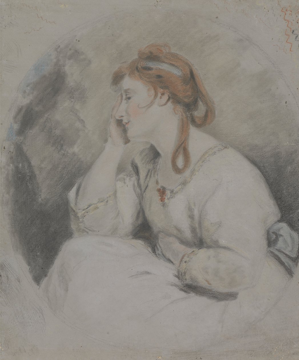 Bir Bayanın Portresi by Unknown artist