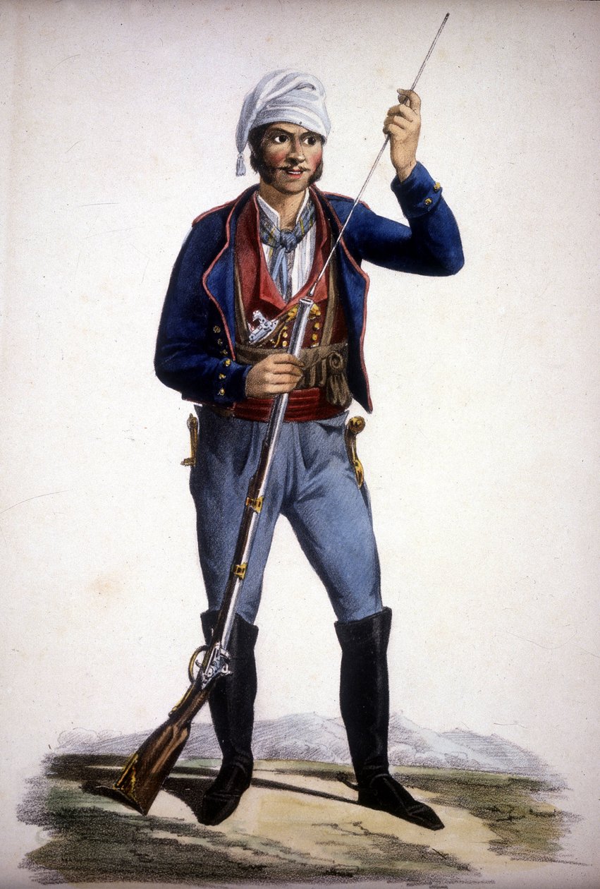 Sicilyalı bir soyguncunun portresi by Unknown artist