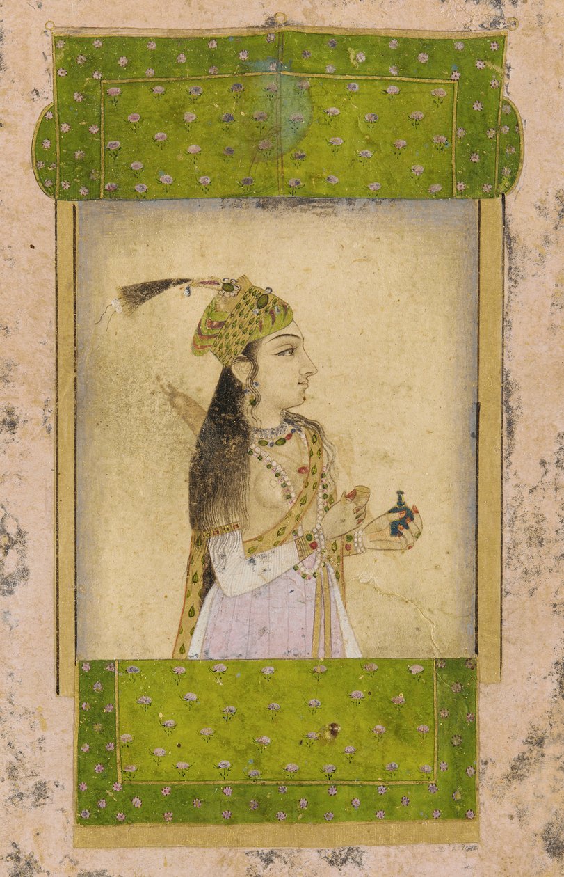 bir bayan portresi by Unknown artist