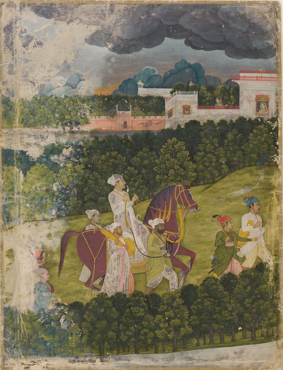 Bir nawab portresi by Unknown artist