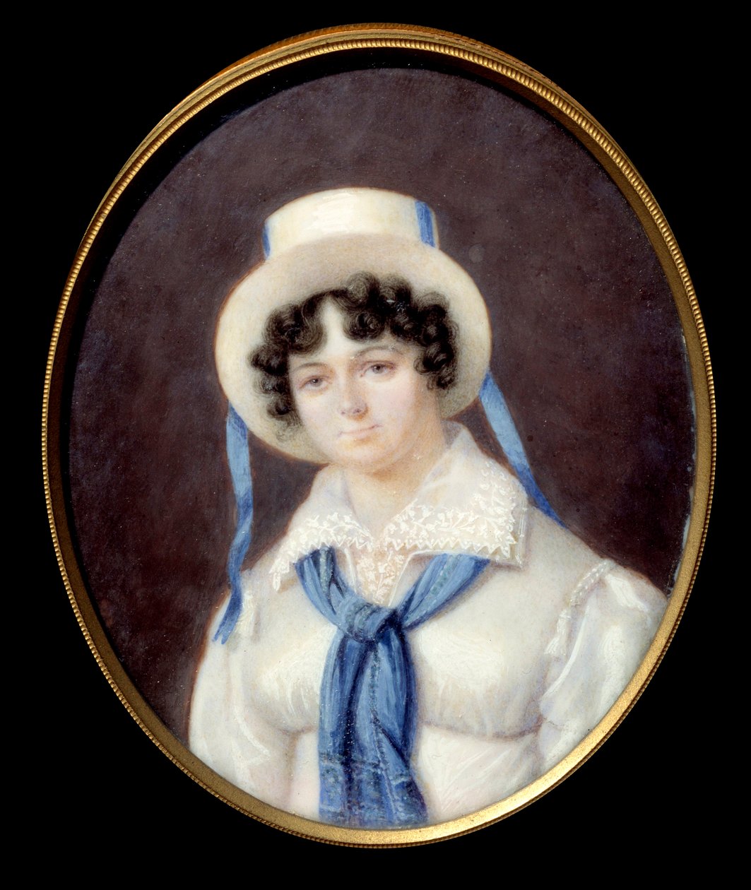 İngiliz macerasının portresi Sophie Dawes, Feucheres Baronesi (1790-1840), av kostümü içinde Anonim pastel boya 19. yüzyıl Chantilly, Musee Conde by Unknown artist