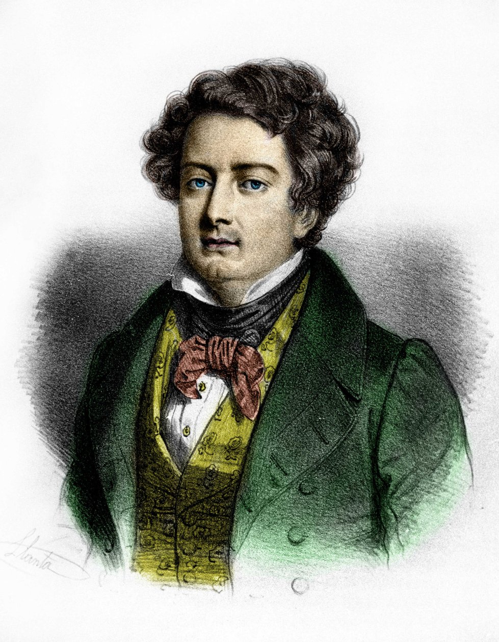 Fransız tenor Adolphe Nourrit