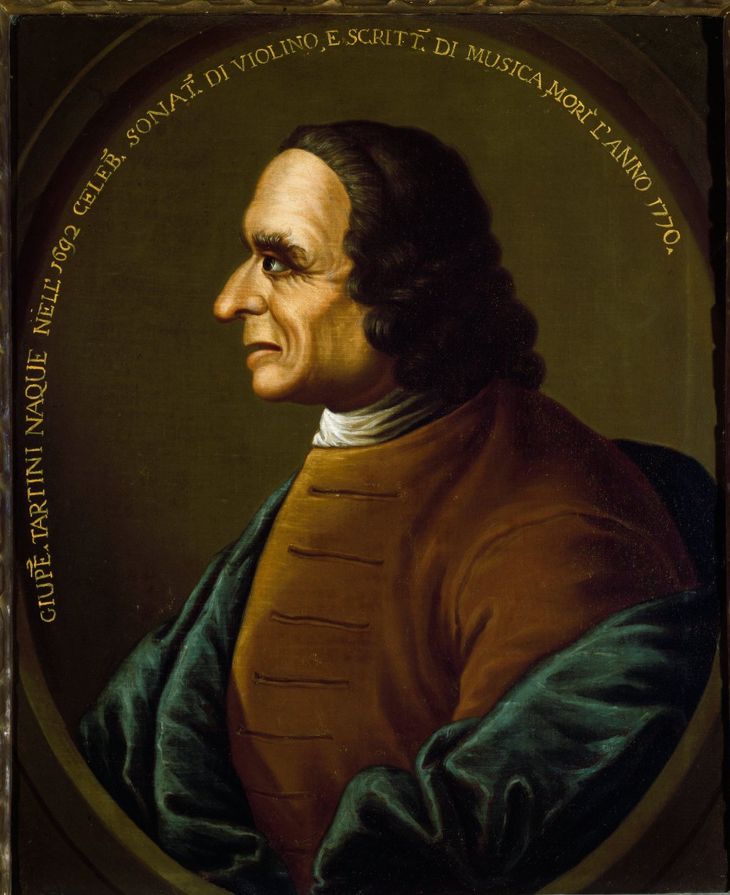 İtalyan besteci ve kemancı Giuseppe Tartini
