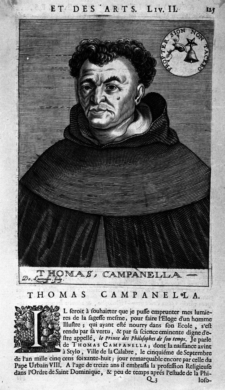 İtalyan filozof Tommaso Campanella