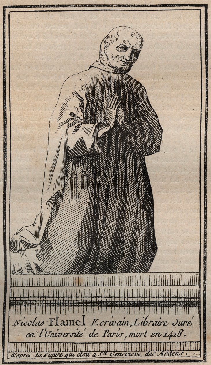 Fransız simyacı Nicolas Flamel