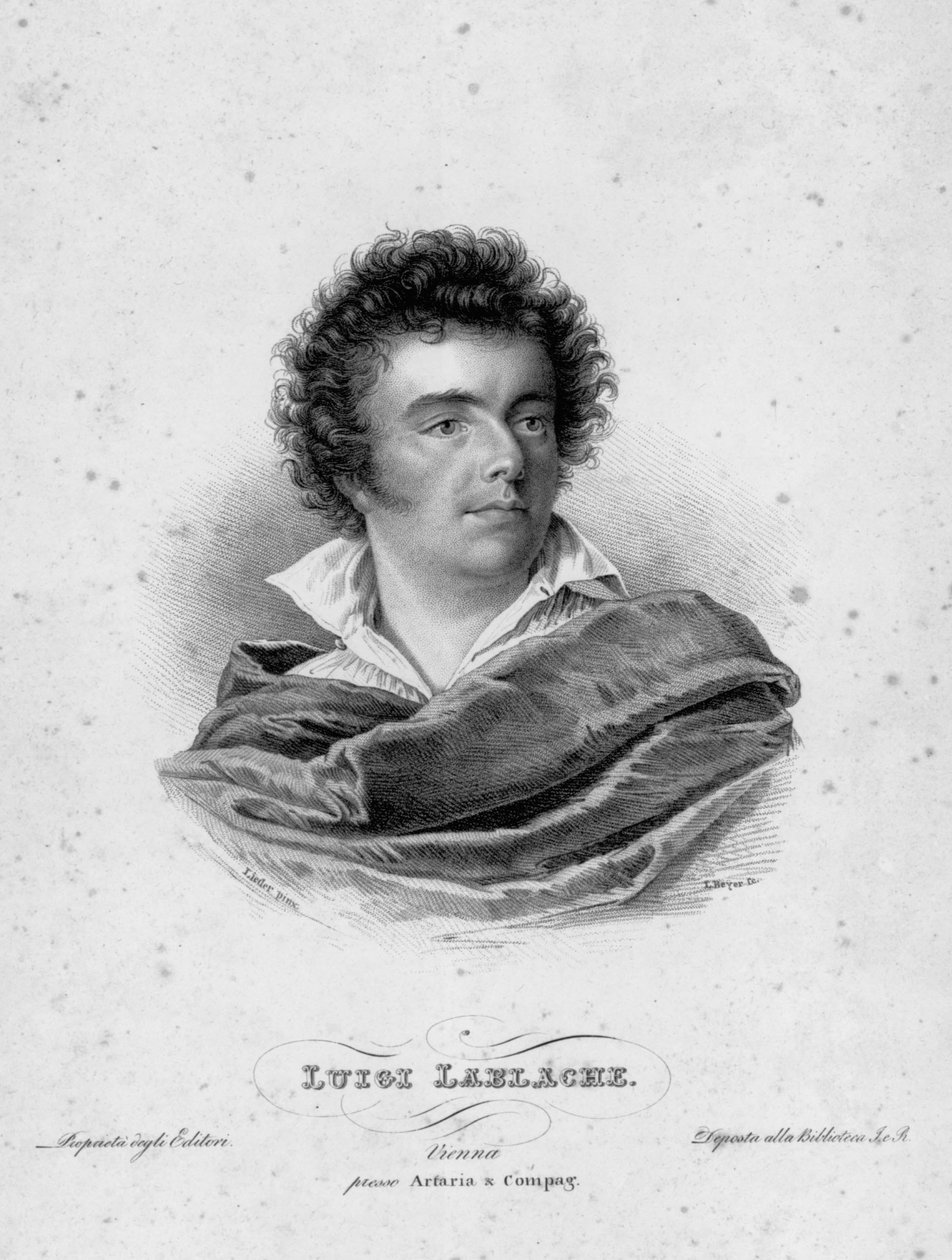 Fransız opera sanatçısı Luigi Lablache