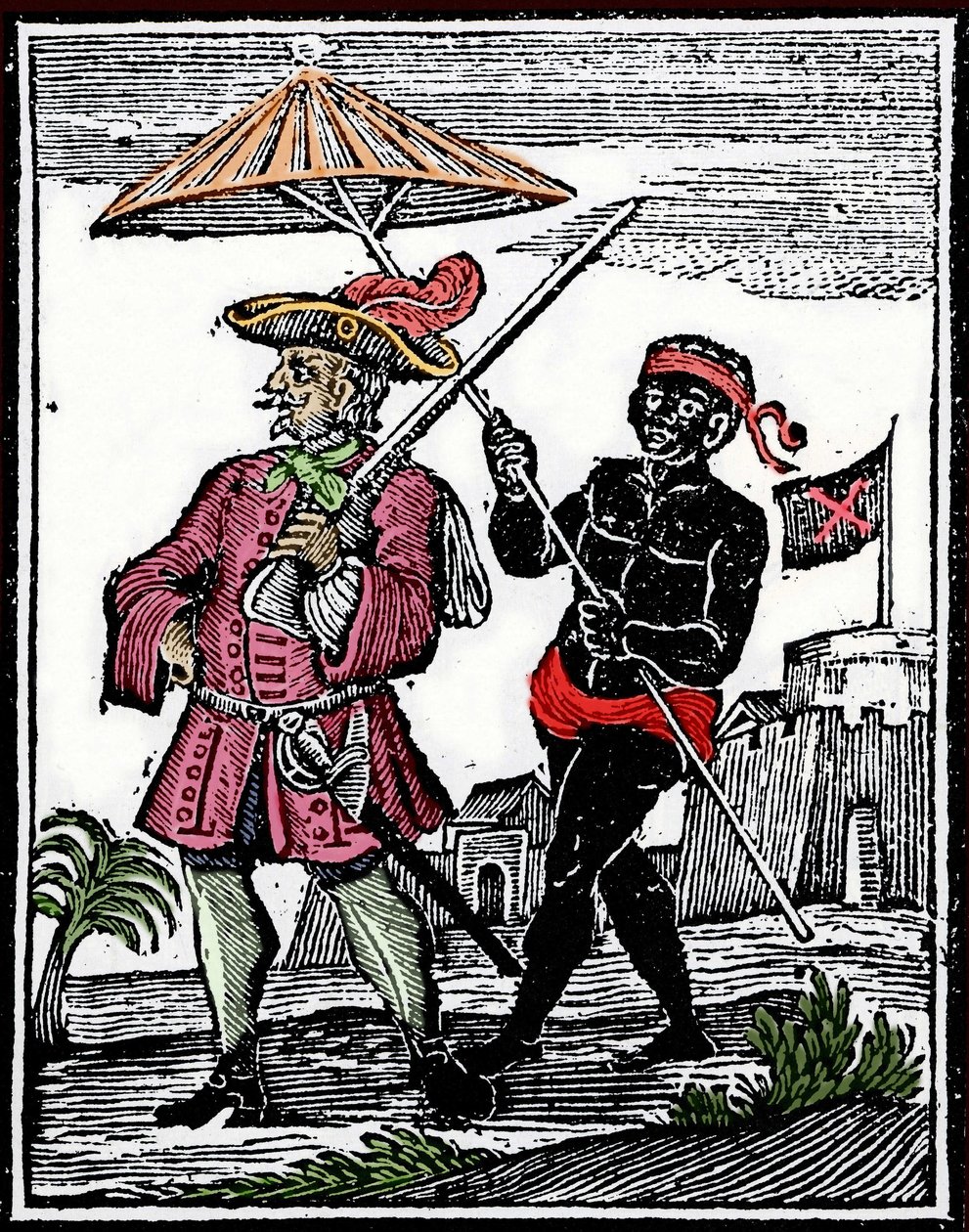Korsan Henry Her portresi (gravür) by Unknown artist