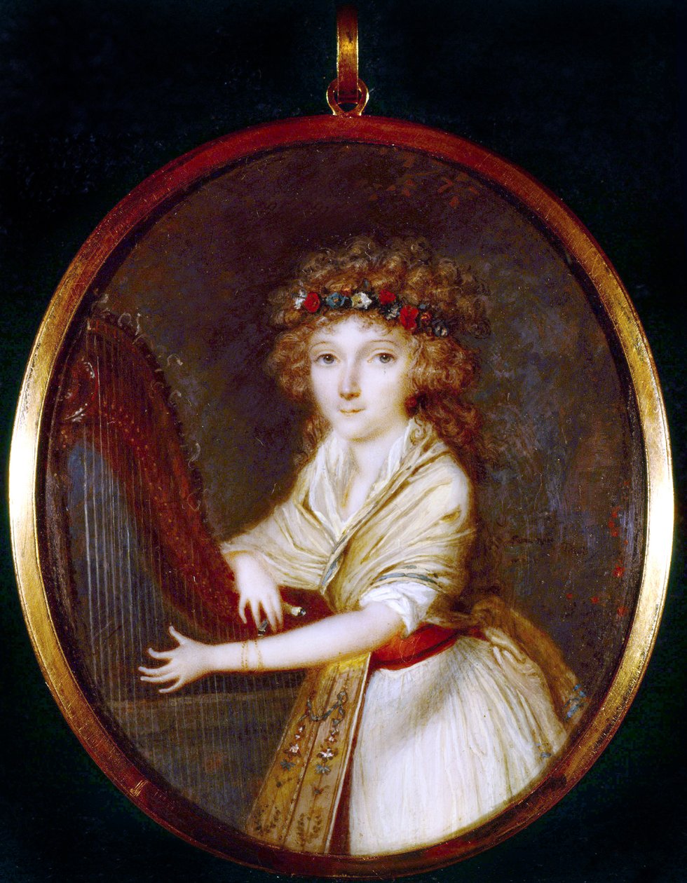 Prenses Adelaide d'Orleans, minyatür resim) by Unknown artist