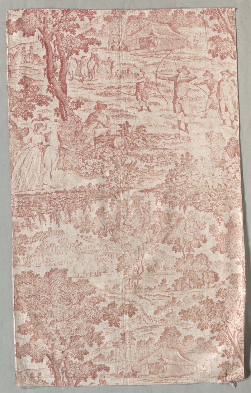 Baskılı Pamuklu Kumaş by Unknown artist