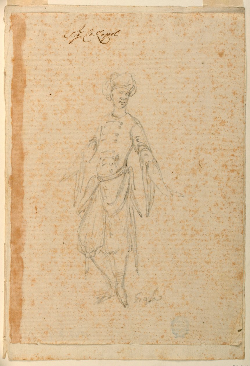 Doğulu Bir Soytarı Bale Kostümü Projesi by Unknown artist