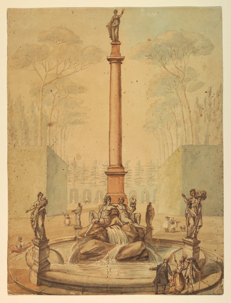 Parkta Çeşme Projesi by Unknown artist