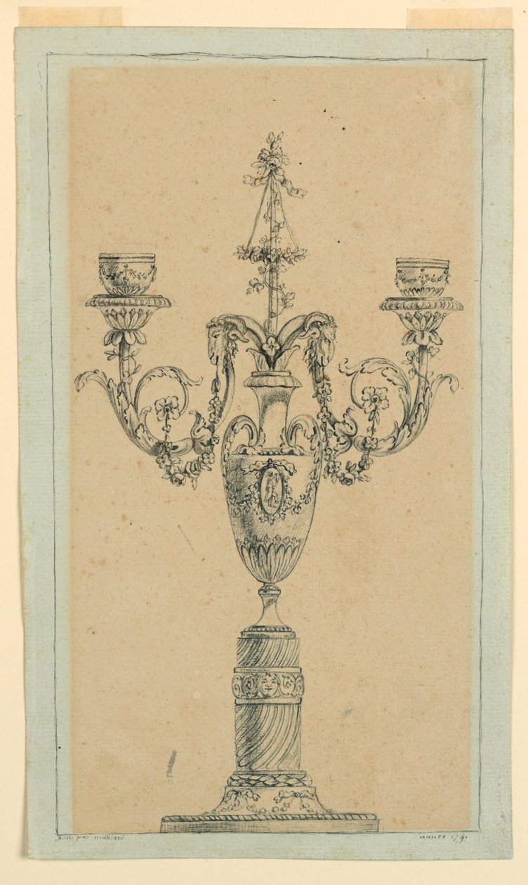 Bir şamdan için proje by Unknown artist